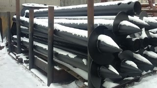Винтовые сваи диаметром 73 мм Петергофе цена от 1344 руб.